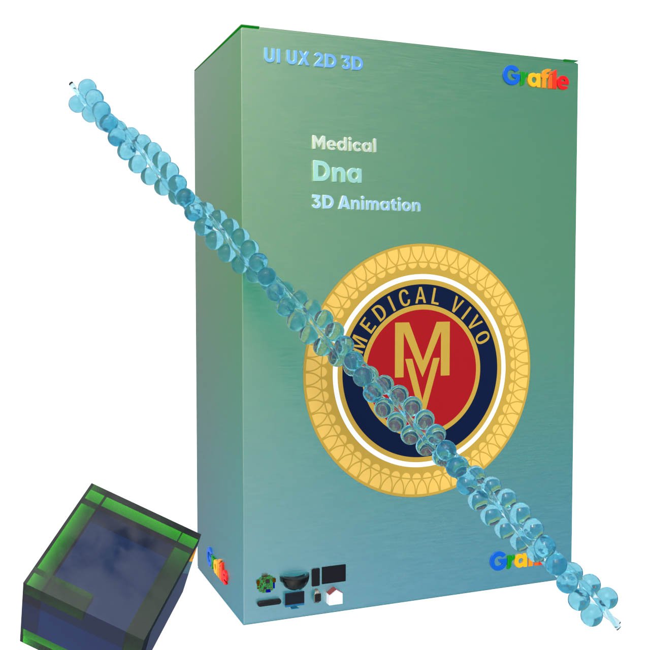 MV Dna Medical Science 3D  Animation