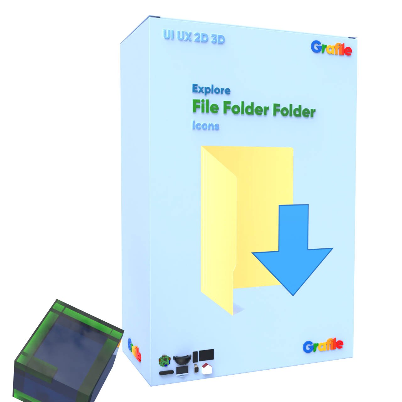 Grafile Explore File Folder Folder Icons