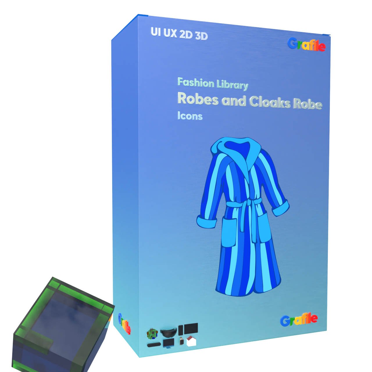 Grafile Fashion Library Robes and Cloaks Robe Icons