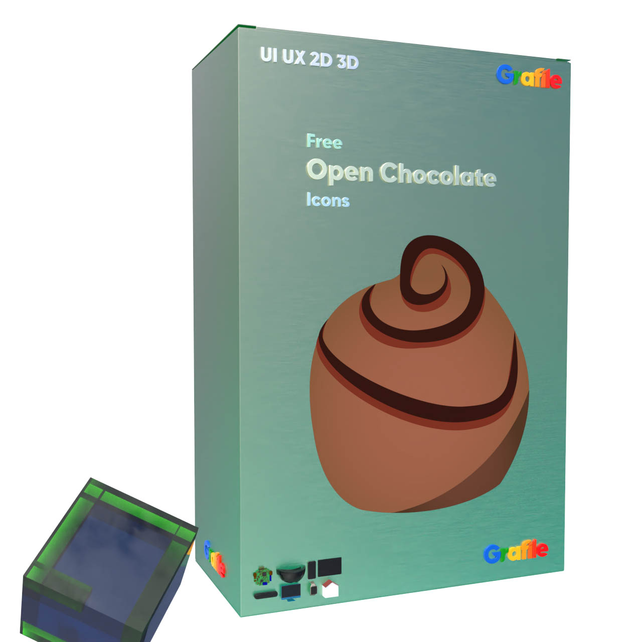 Grafile Free Open Chocolate Icons