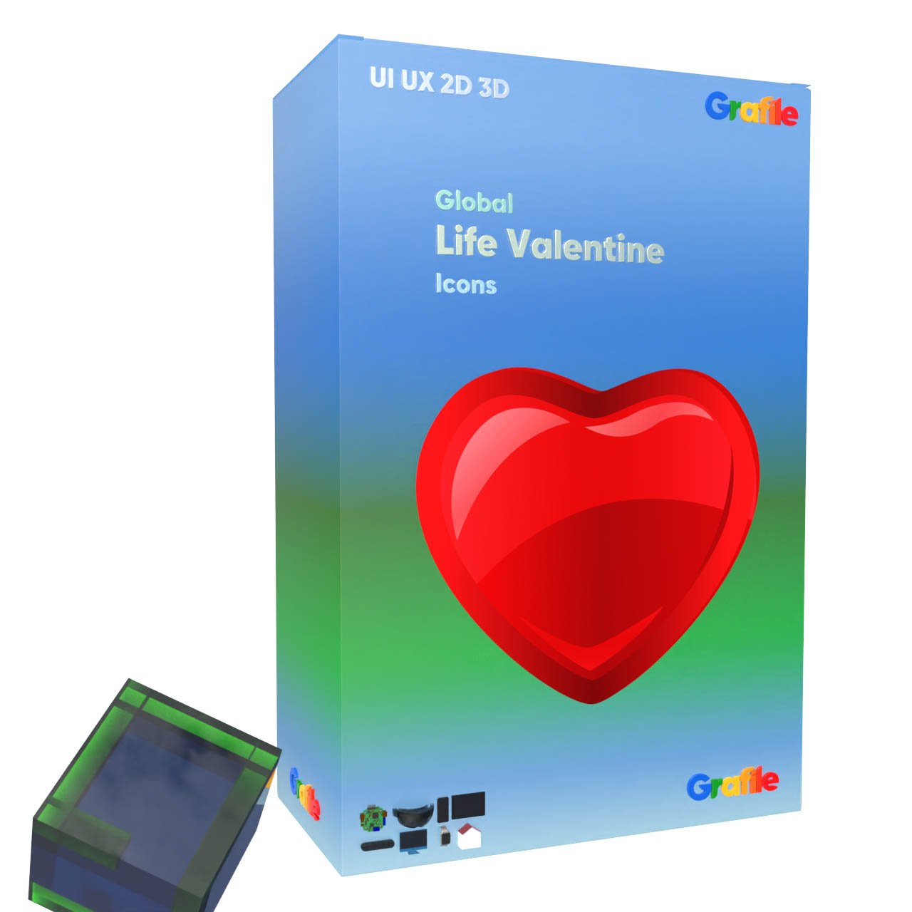 Grafile Global Life Valentine Icons