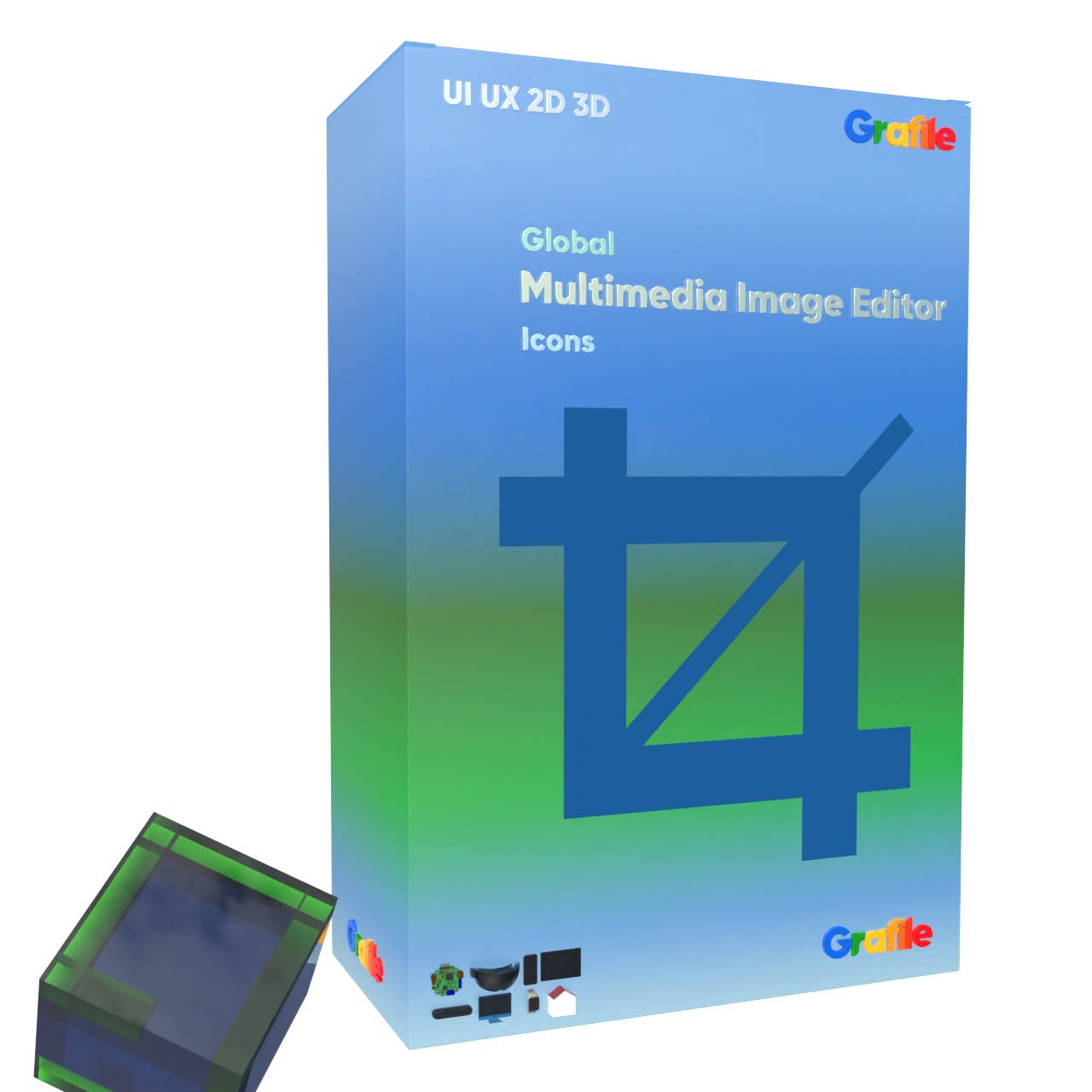 Grafile Global Multimedia Image Editor Icons