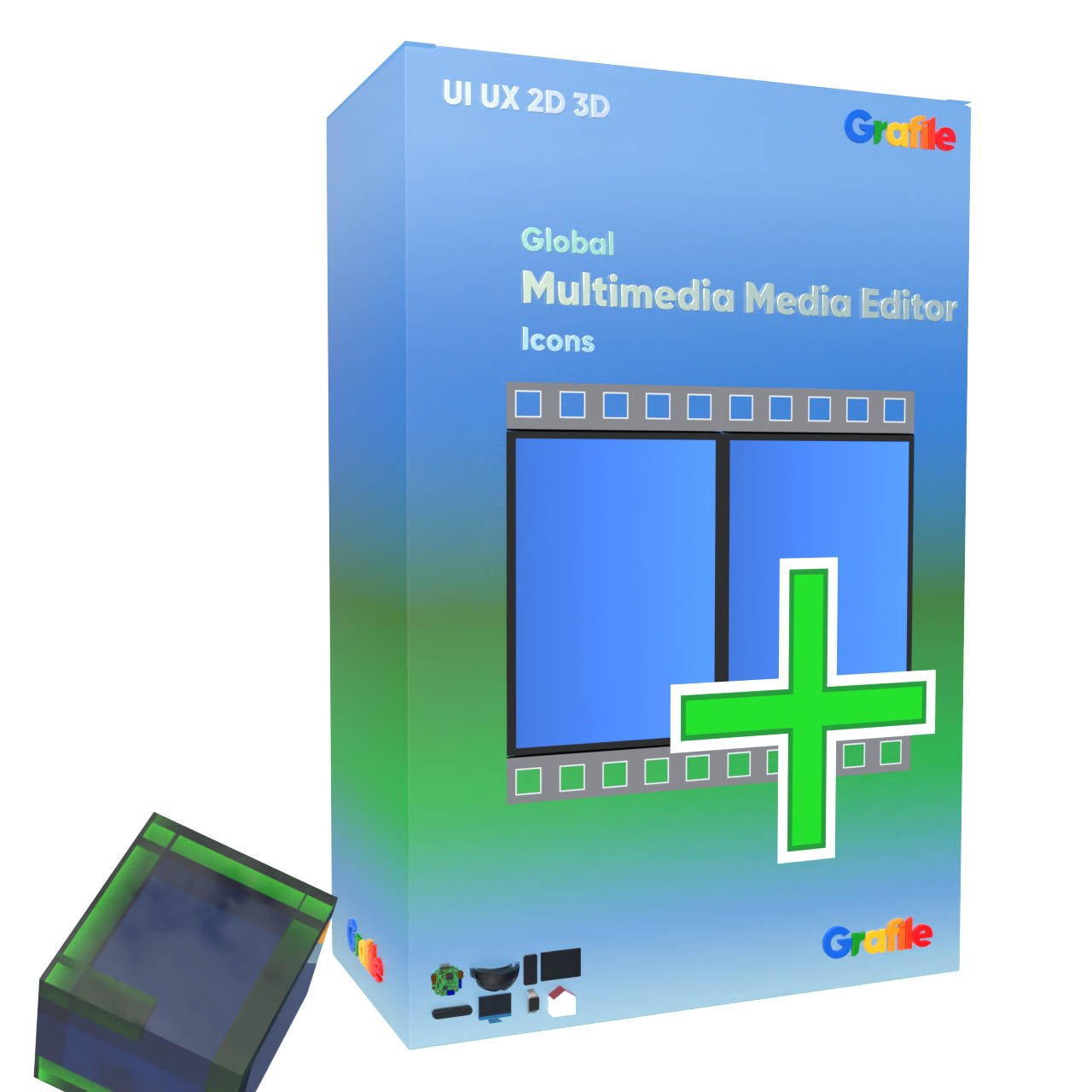 Grafile Global Multimedia Media Editor Icons