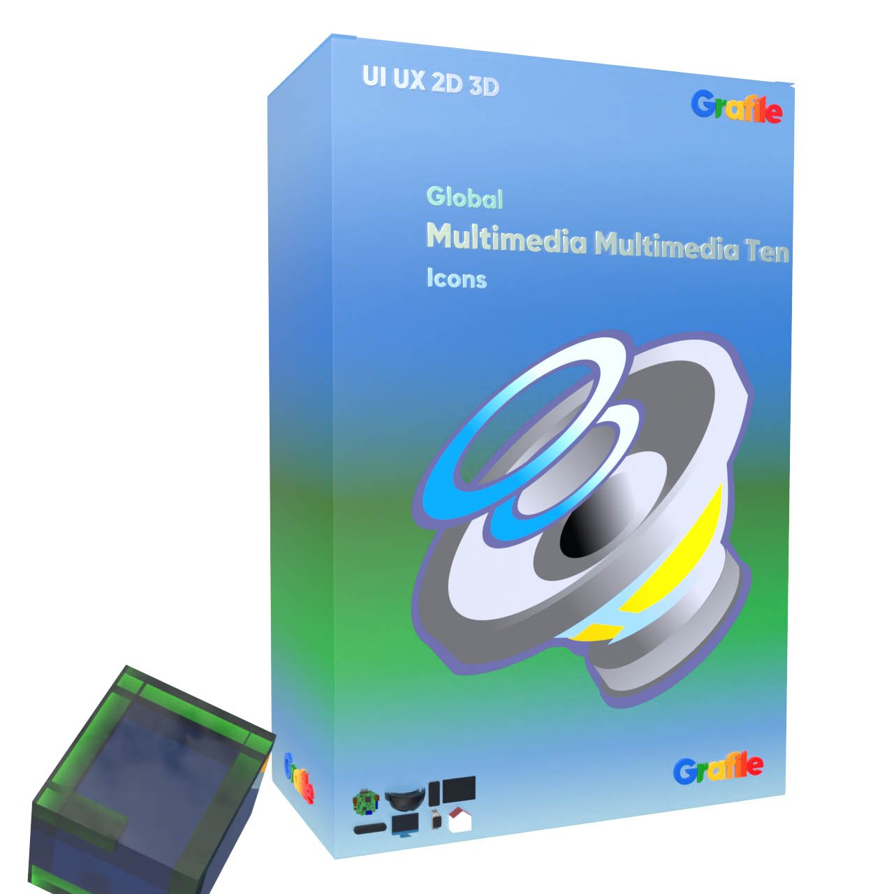 Grafile Global Multimedia Multimedia Ten Icons