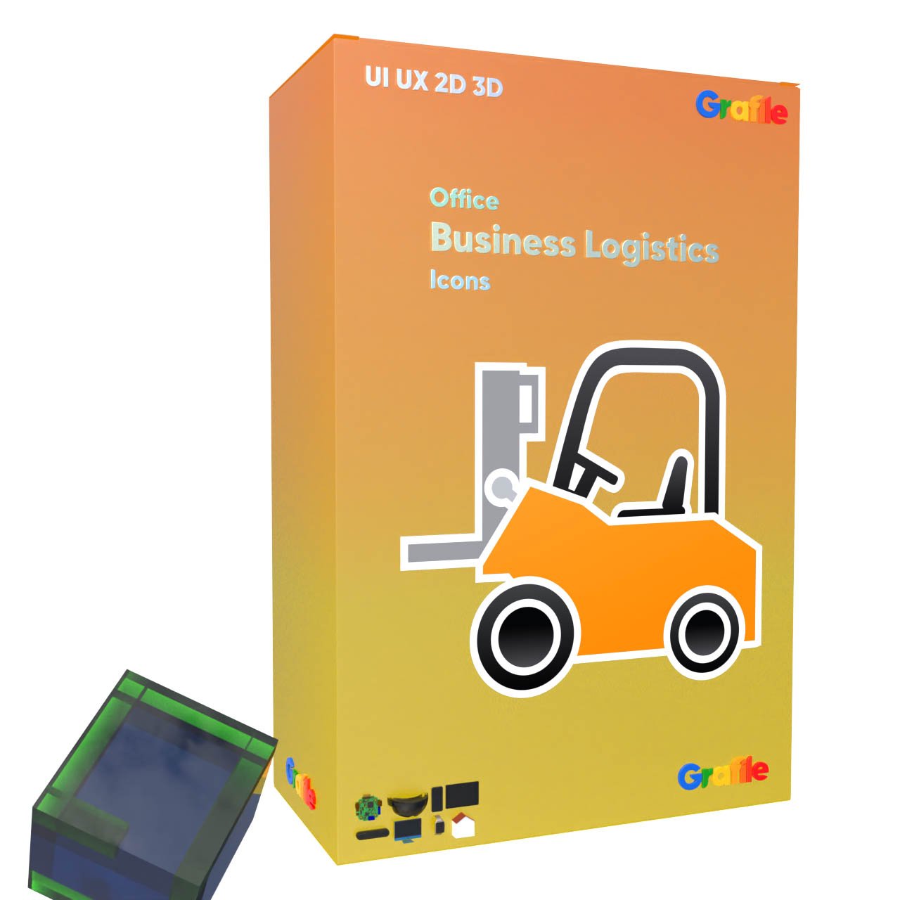 Grafile Office Business Logistics Icons