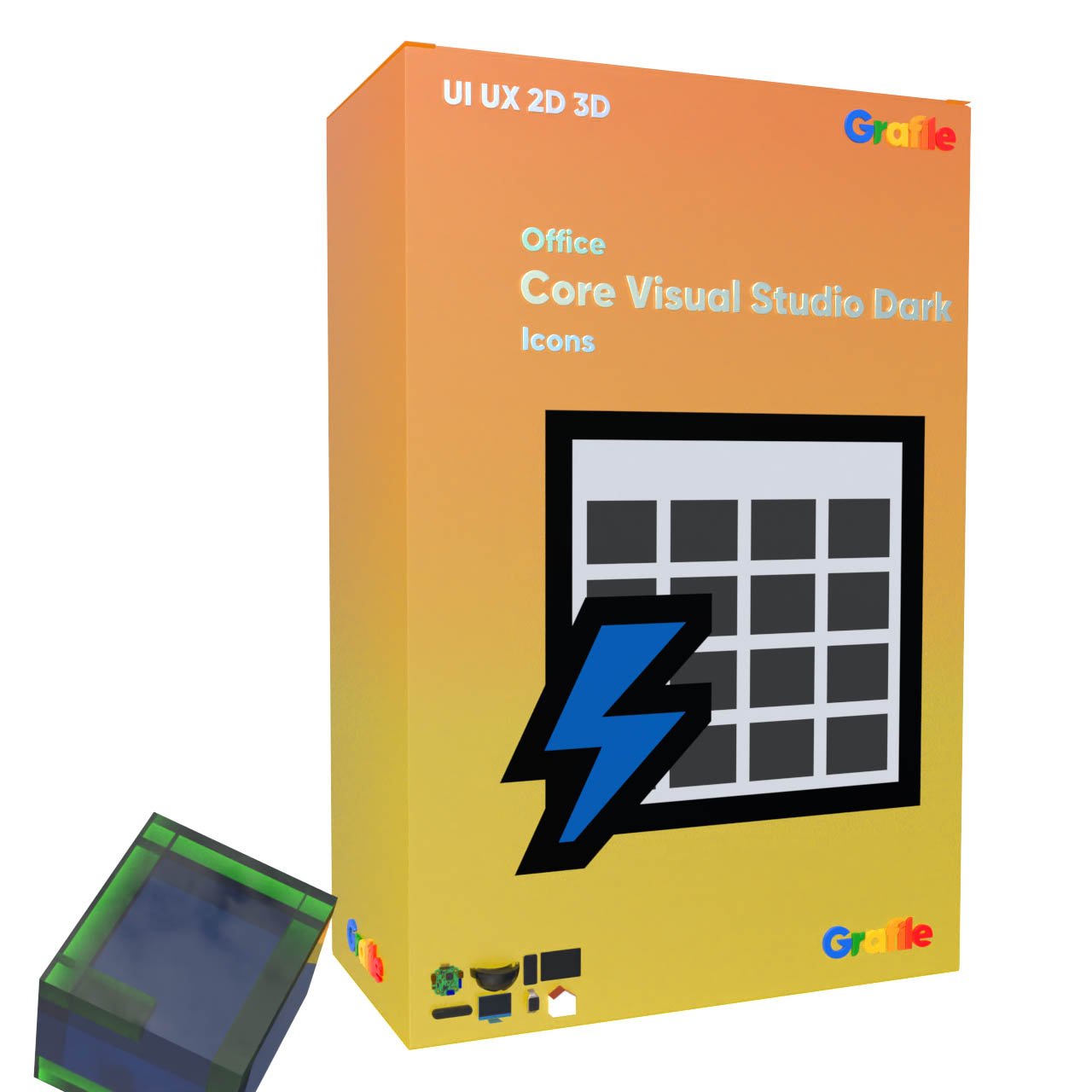 Grafile Office Core Visual Studio Dark Icons