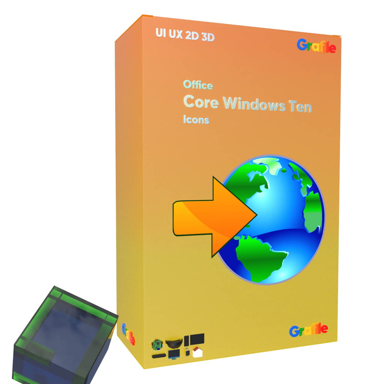 Grafile Office Core Windows Ten Icons