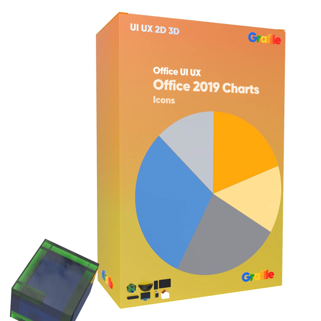 Grafile Office UI UX Office Office 2019 Charts Icons