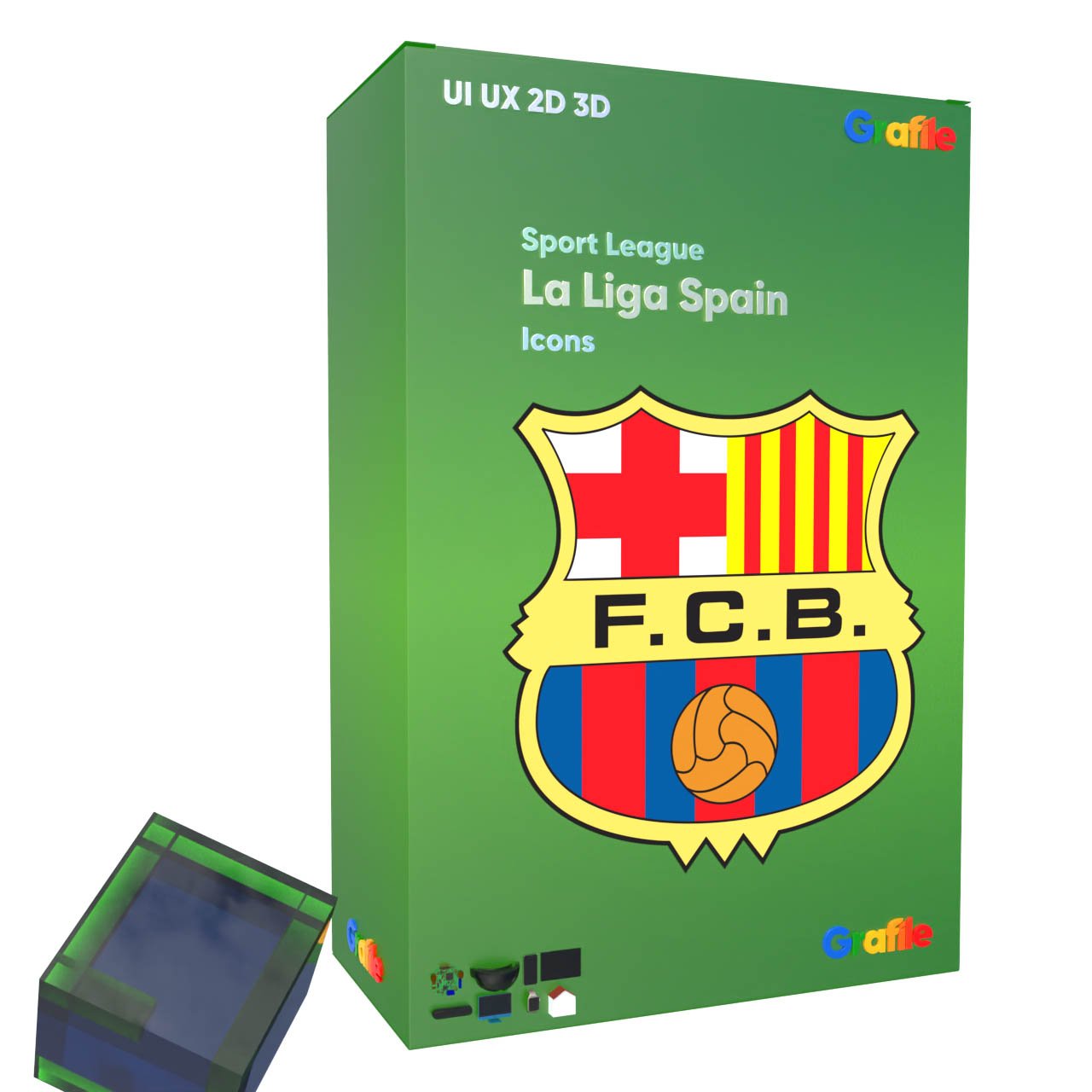 Grafile Sport Football League La Liga Spain Icons