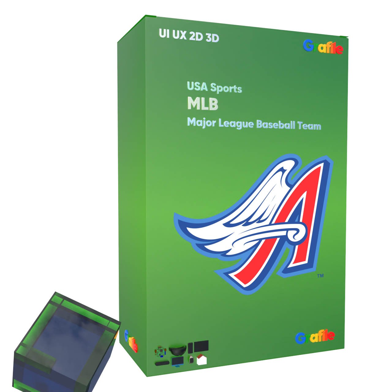 Grafile Sport USA Sports MLB Major League Baseball Team Icons