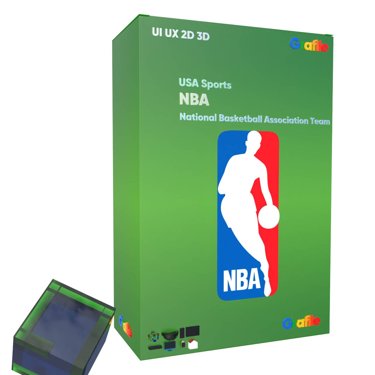 Grafile Sport USA Sports NBA National Basketball Association Team Icons