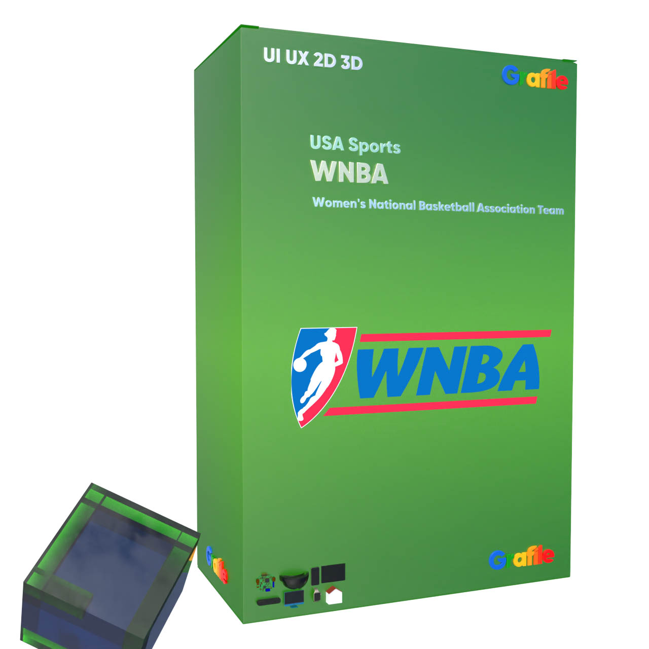 Grafile Sport USA Sports WNBA Women’s National Basketball Association Team Icons