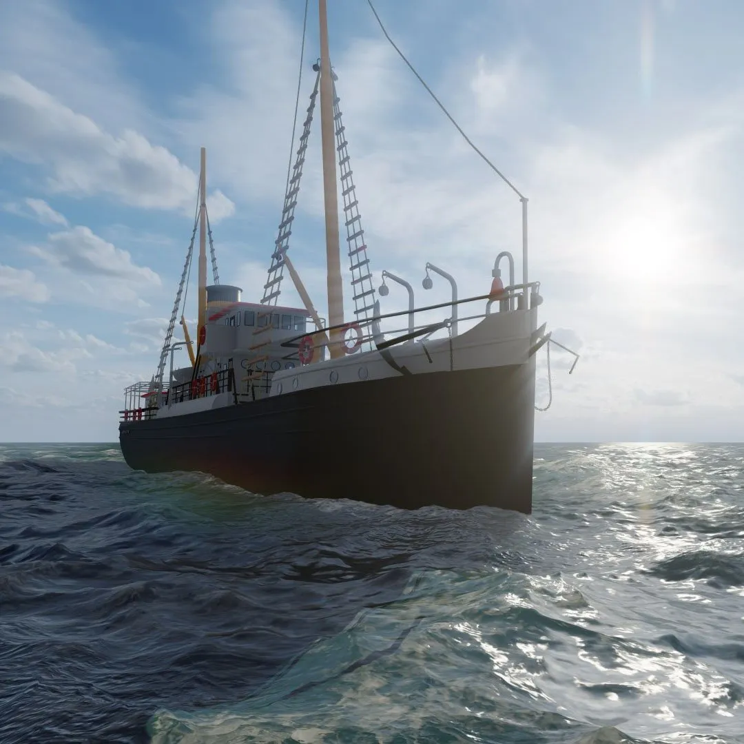 19 May 1919 Bandırma Ferry 3D