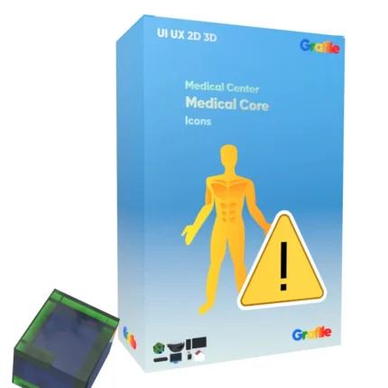 Grafile Medical Center Medical Core Icons